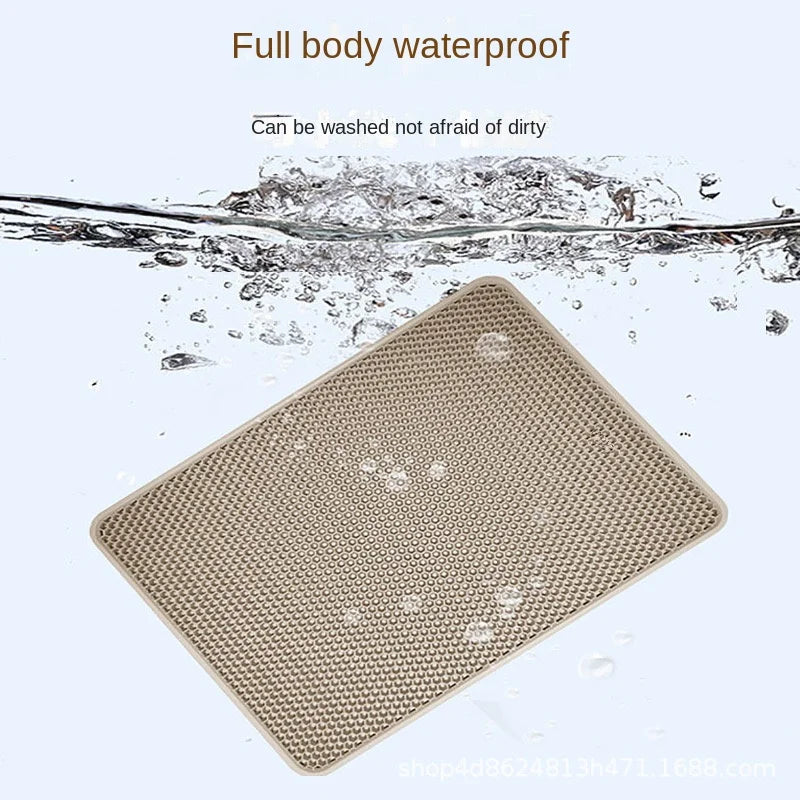 Large Waterproof Cat Litter Mat