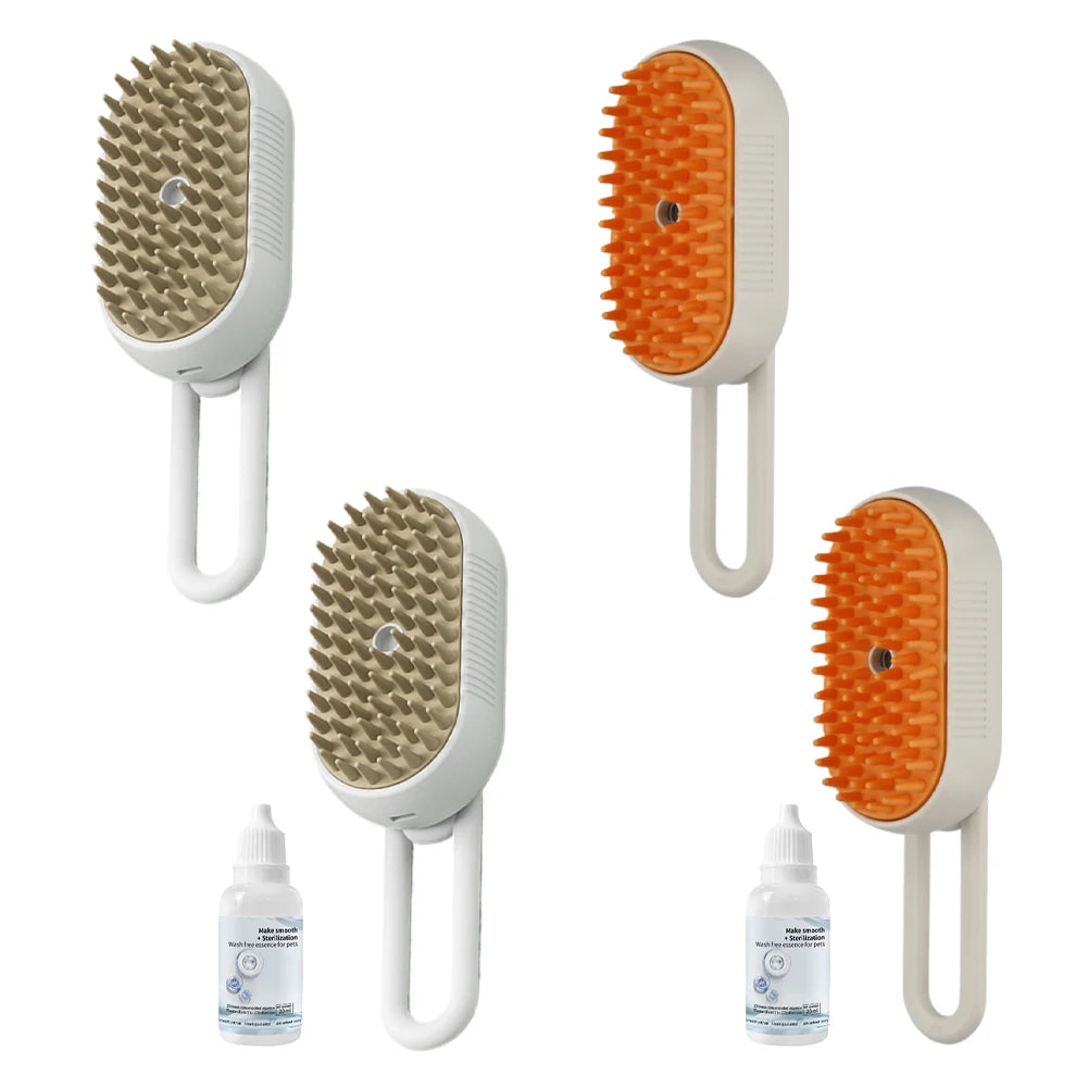 3-in-1 Pet Steam Brush