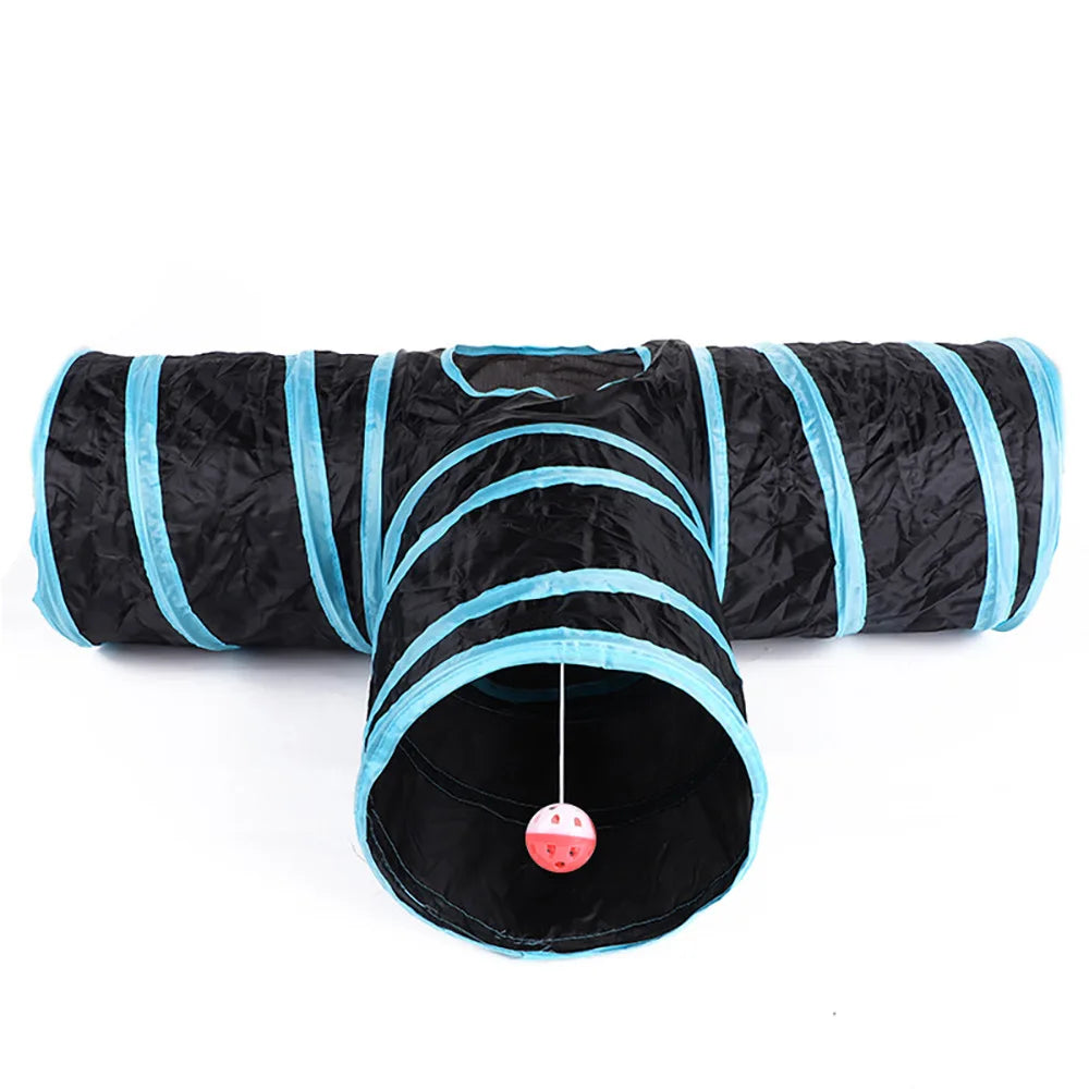 Cat Tunnel – Foldable Pet Play Tube with Breathable Design for Cats
