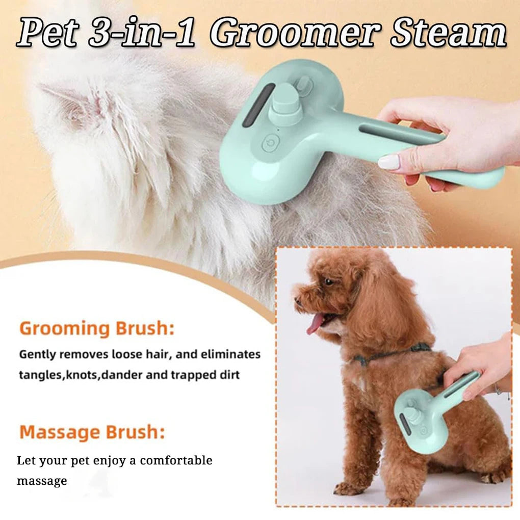 Dog Steam Grooming Brush