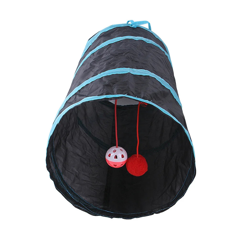 Cat Tunnel – Foldable Pet Play Tube with Breathable Design for Cats