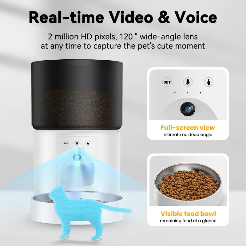 ROJECO Smart Automatic Dog Feeder