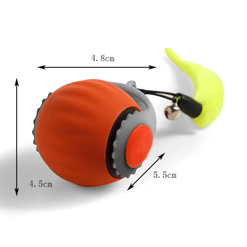 Smart Electric Cat Toy Ball – Self-Exciting, Bite-Resistant Interactive Play Ball.