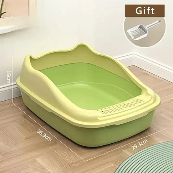 Small Cat Litter Box – Anti-Splash Pet Sandbox