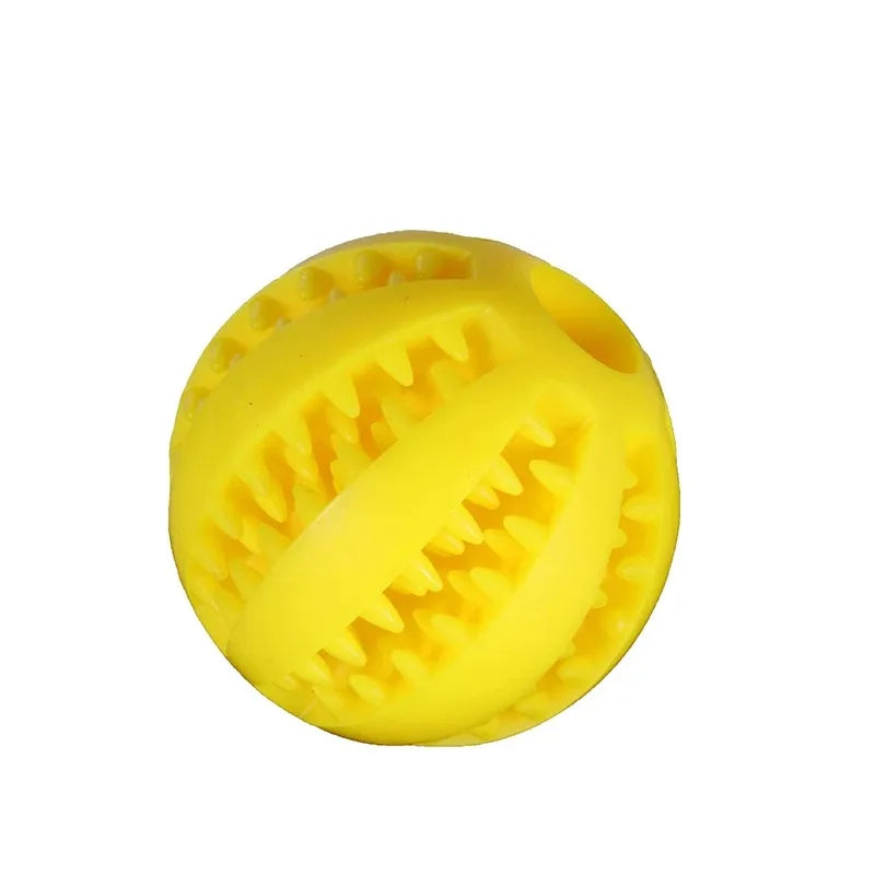 Natural Rubber Dog Chew Toy – Extra-Tough Treat Dispensing Ball (5cm)