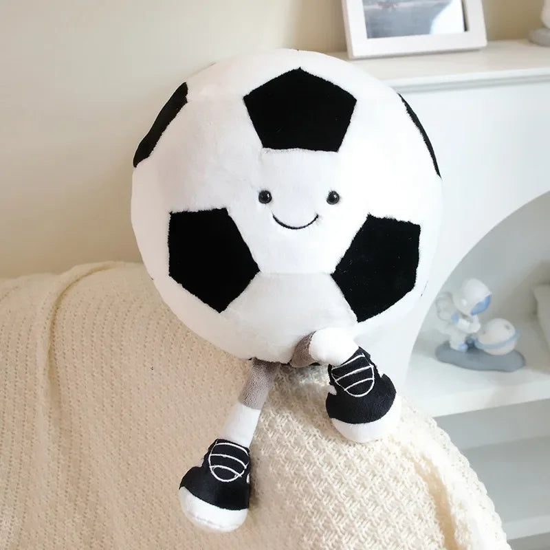 Football & Basketball Plush Toy for Pets