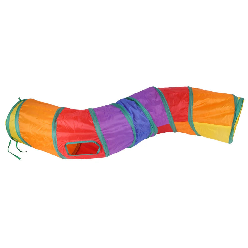Cat Tunnel – Foldable Pet Play Tube with Breathable Design for Cats