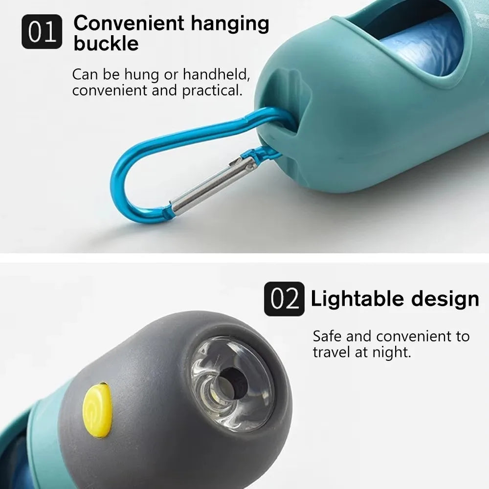 Carabiner Dog Poop Bag Dispenser