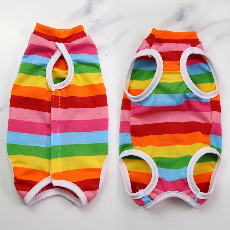 Cat & Dog Surgery Recovery Suit – Anti-Licking Sterilization Clothes