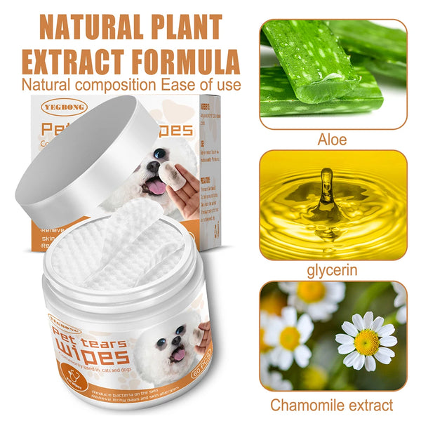 Pet Eye & Ear Wipes (60pcs)