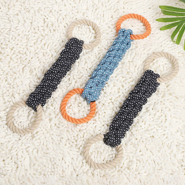 1PC Handwoven Pet Dog Toy