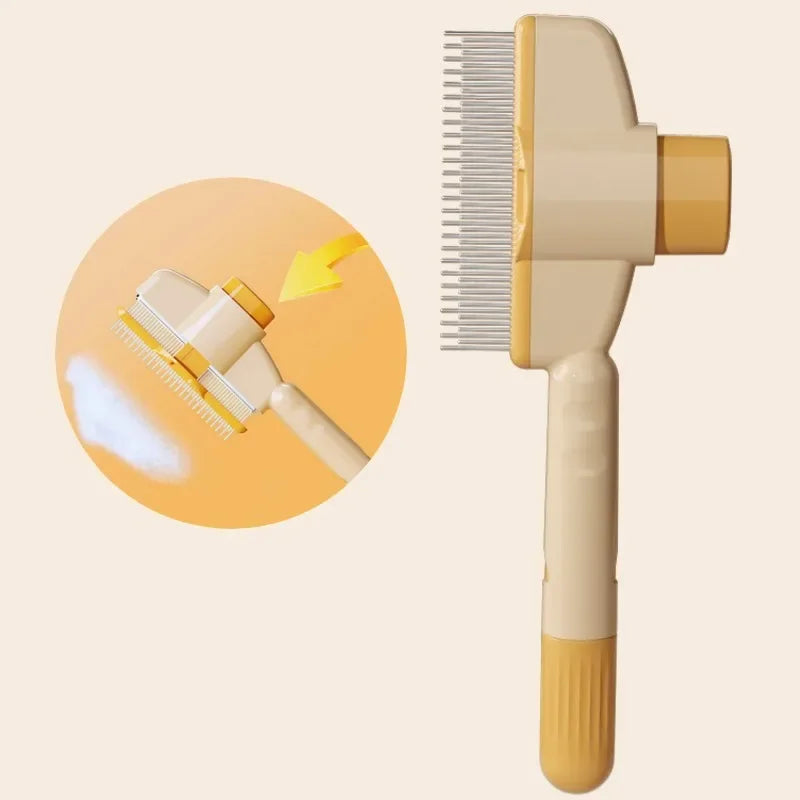 Self-Cleaning Pet Brush