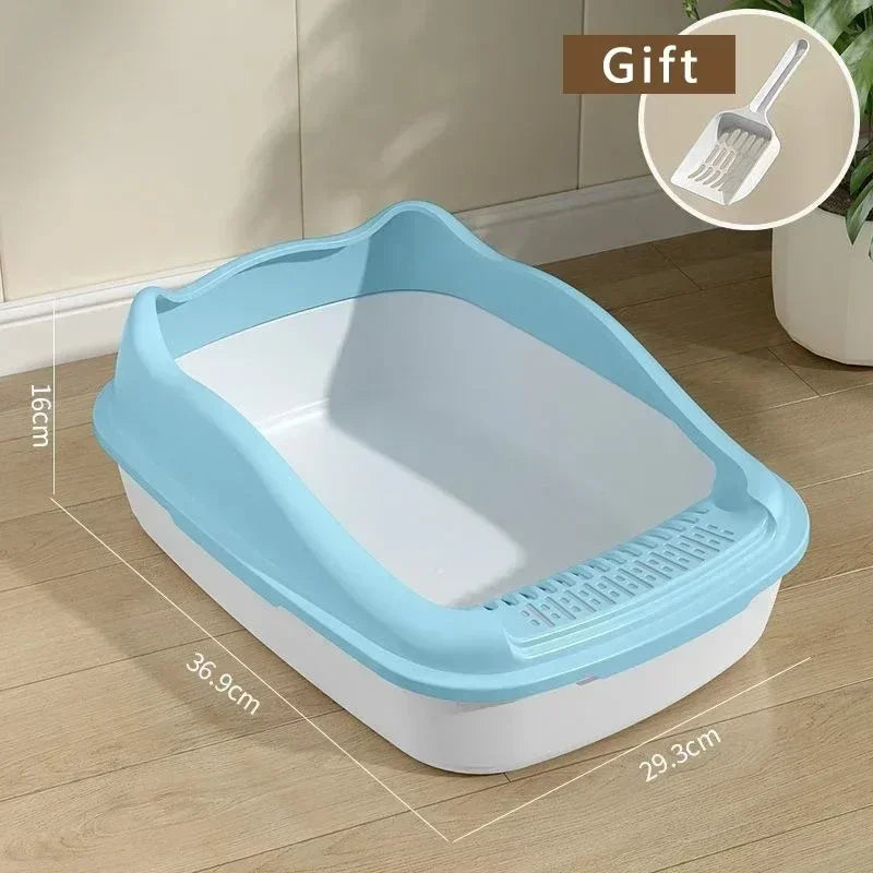 Small Cat Litter Box – Anti-Splash Pet Sandbox