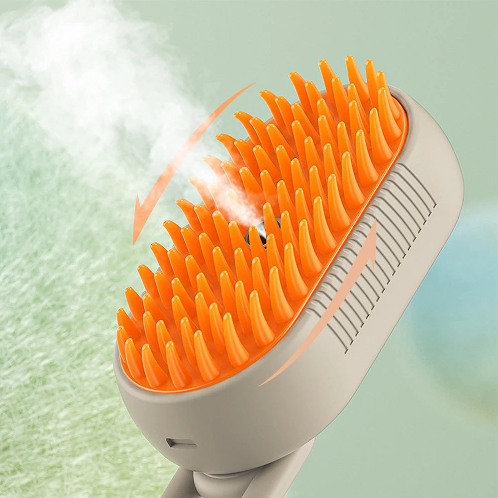 3-in-1 Pet Steam Brush