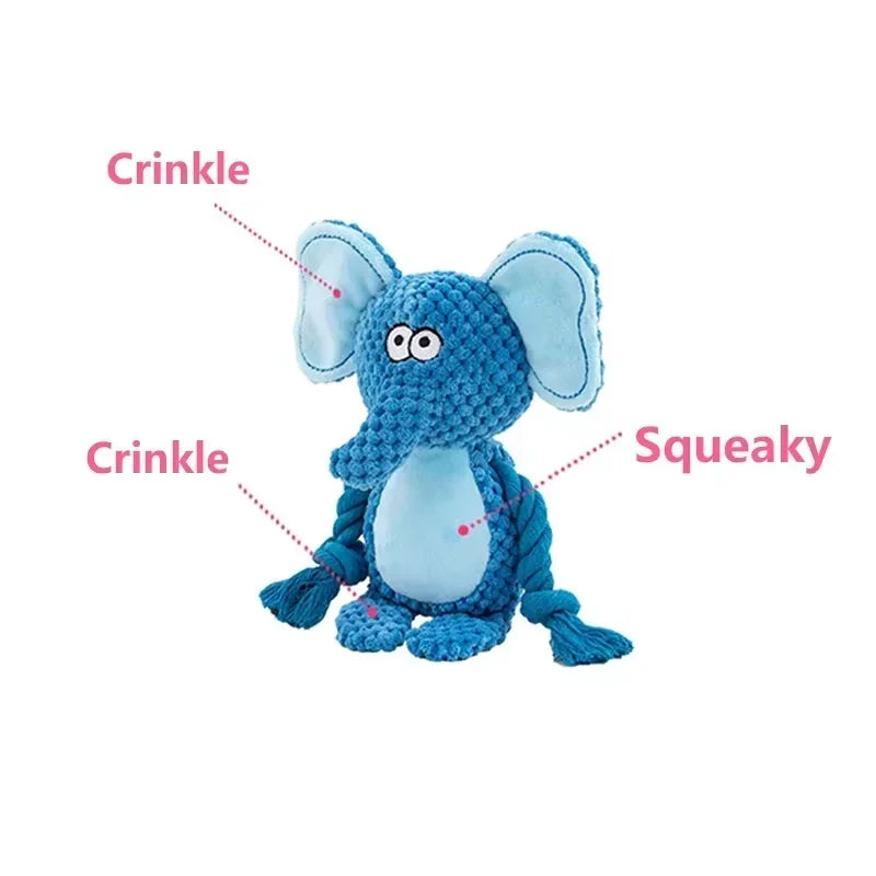 Plush Squeaky Chew Toy for Dogs