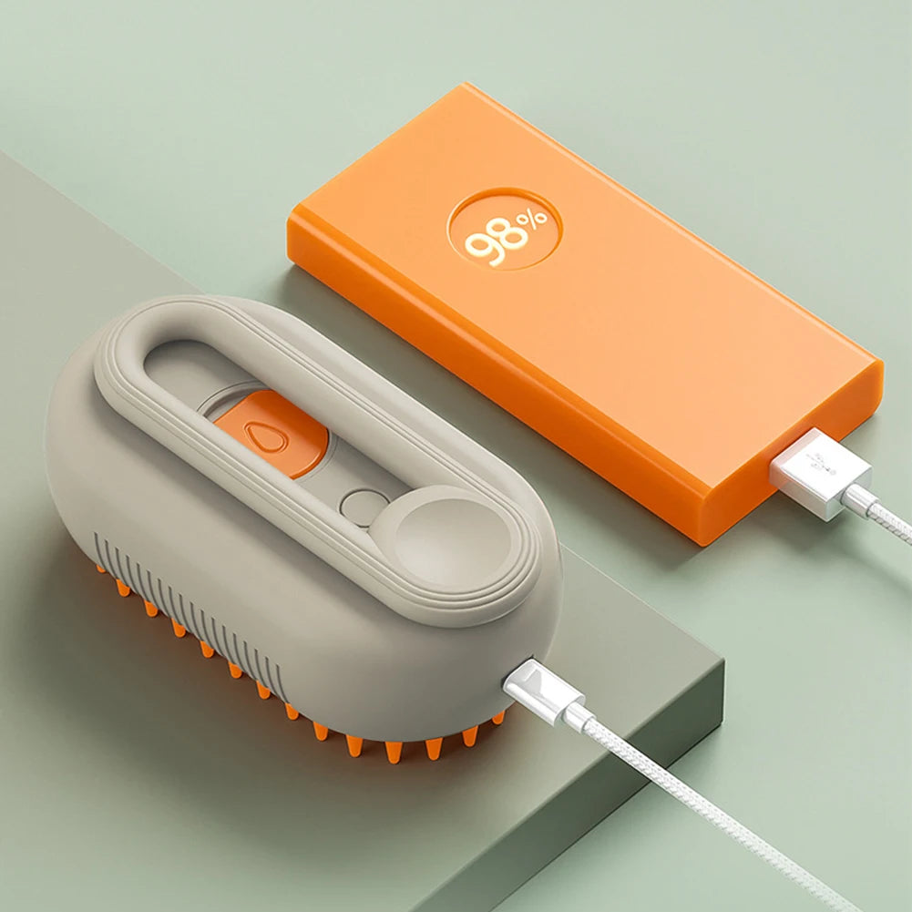 3-in-1 Pet Steam Brush