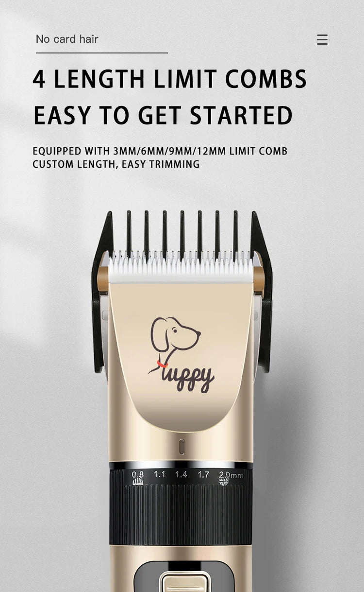 Cordless Pet Hair Clipper Set