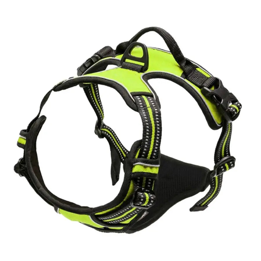 No-Pull Dog Harness – Front Clip, Heavy-Duty, Reflective with Easy Control Handle