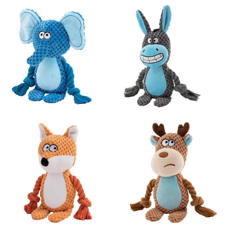 Plush Squeaky Chew Toy for Dogs