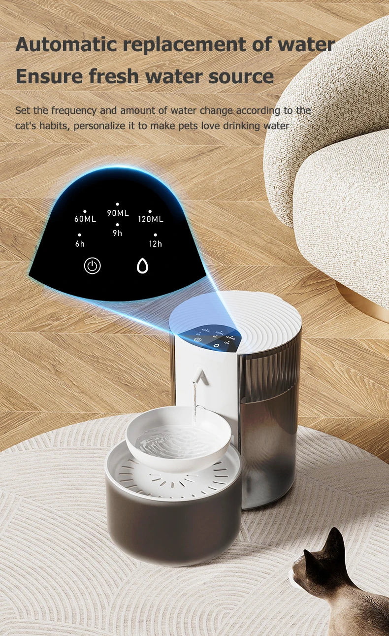 Smart Automatic Pet Water Fountain