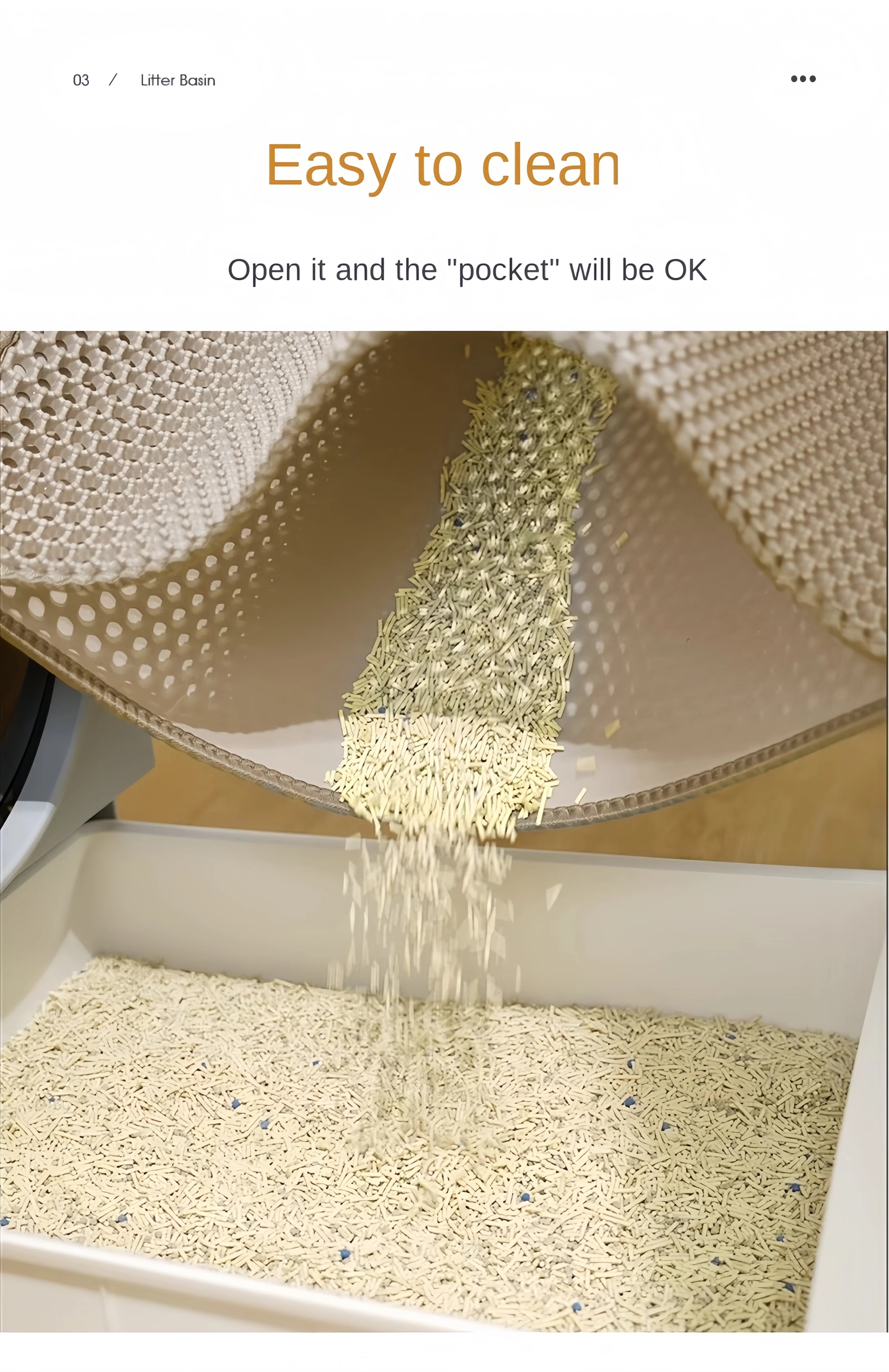 Large Waterproof Cat Litter Mat
