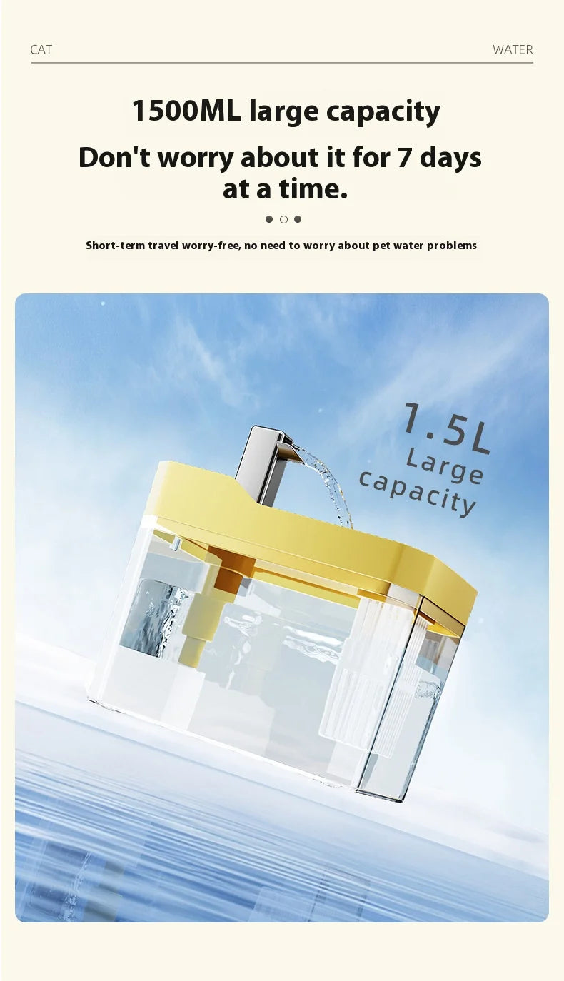 Automatic Cat Water Fountain