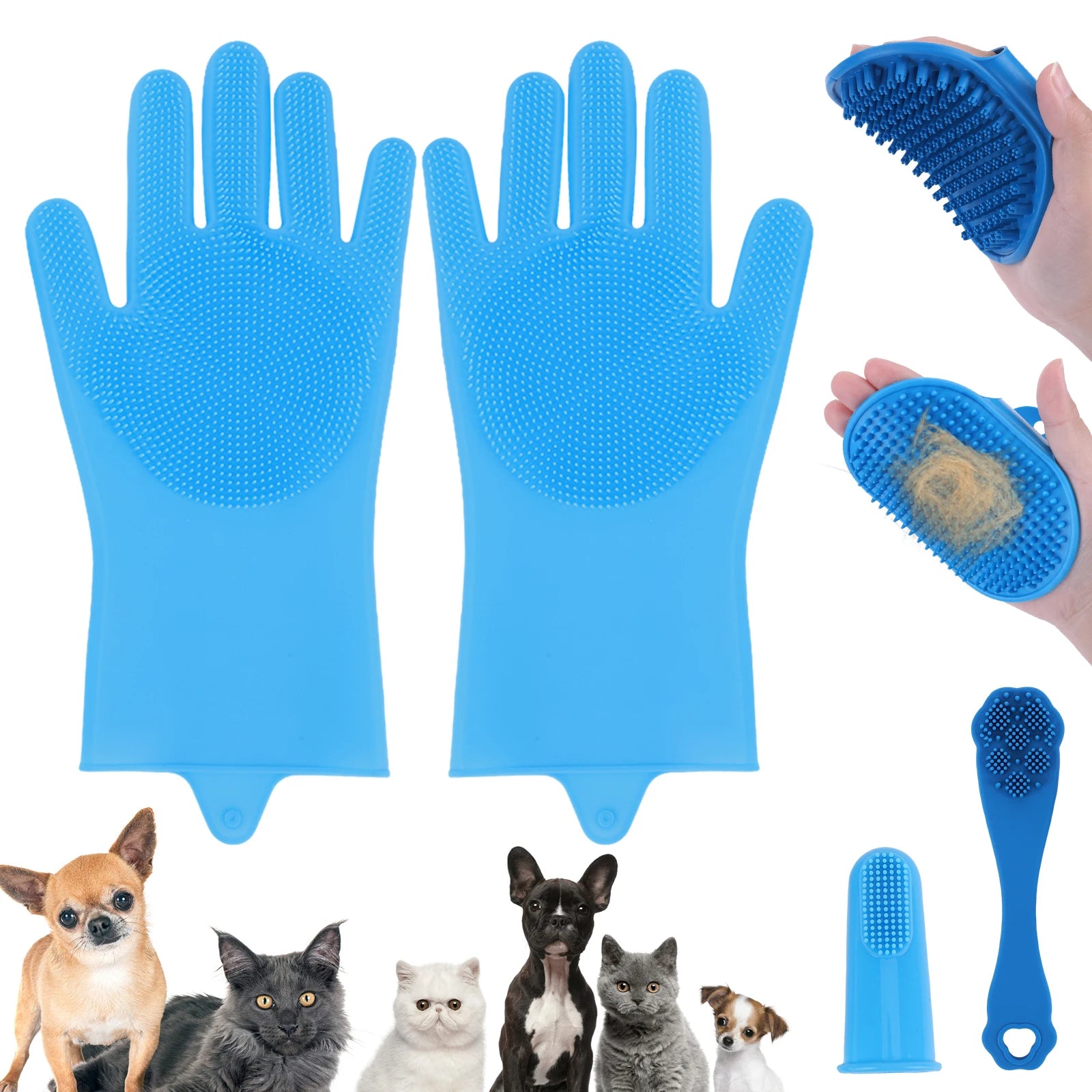 6PCS Pet Grooming Kit