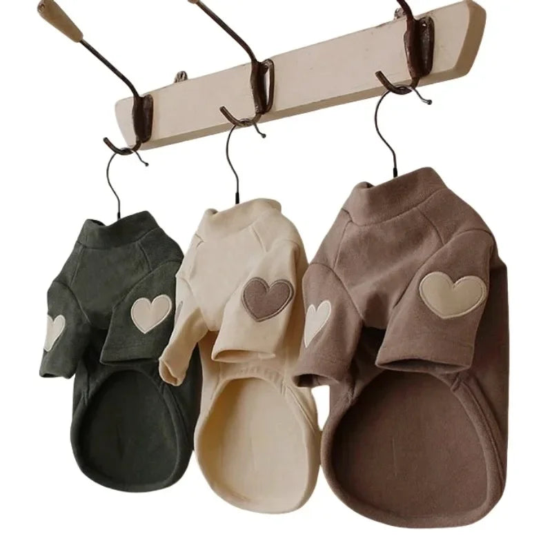 Love Bear Winter Hoodie for Pets