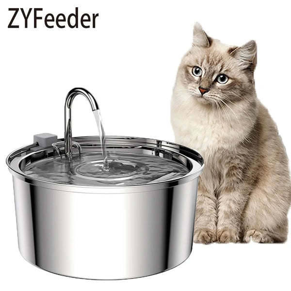 Stainless Steel Smart Pet Water Fountain
