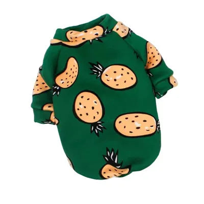Cartoon Pet Hoodie Sweatshirt for Small Dogs & Cats
