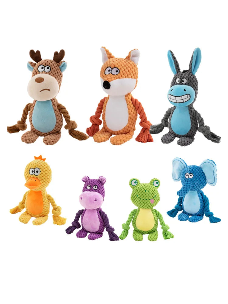 Plush Squeaky Chew Toy for Dogs