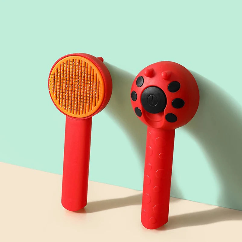 Ladybug Pet Hair Comb