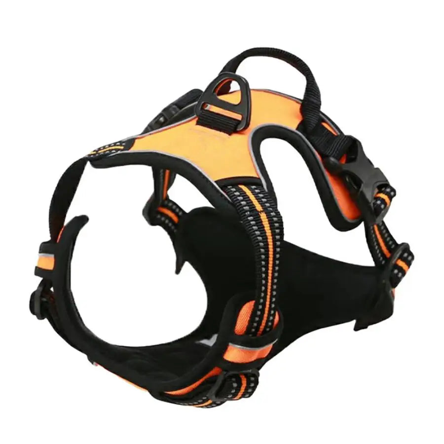 No-Pull Dog Harness – Front Clip, Heavy-Duty, Reflective with Easy Control Handle