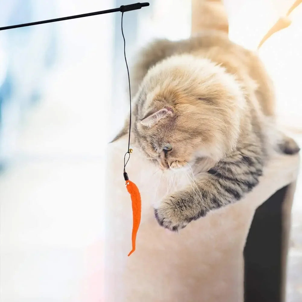 Cat Wand Toy Worm Refills