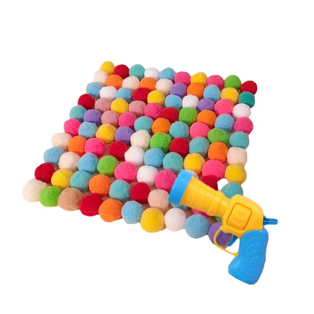 Interactive Cat Shooting Ball Toy