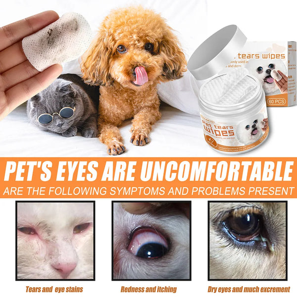 Pet Eye & Ear Wipes (60pcs)