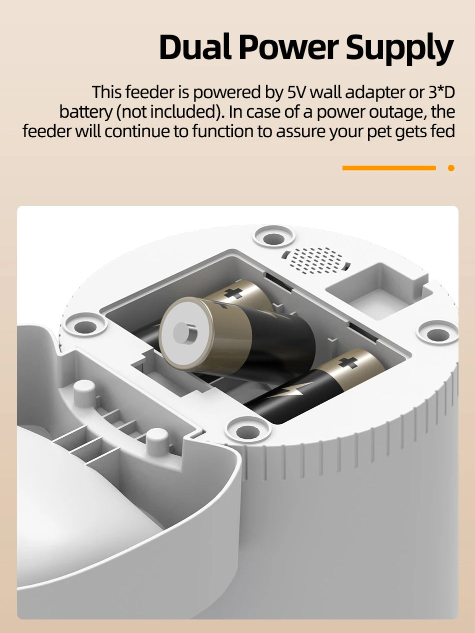 ROJECO Smart Automatic Pet Feeder