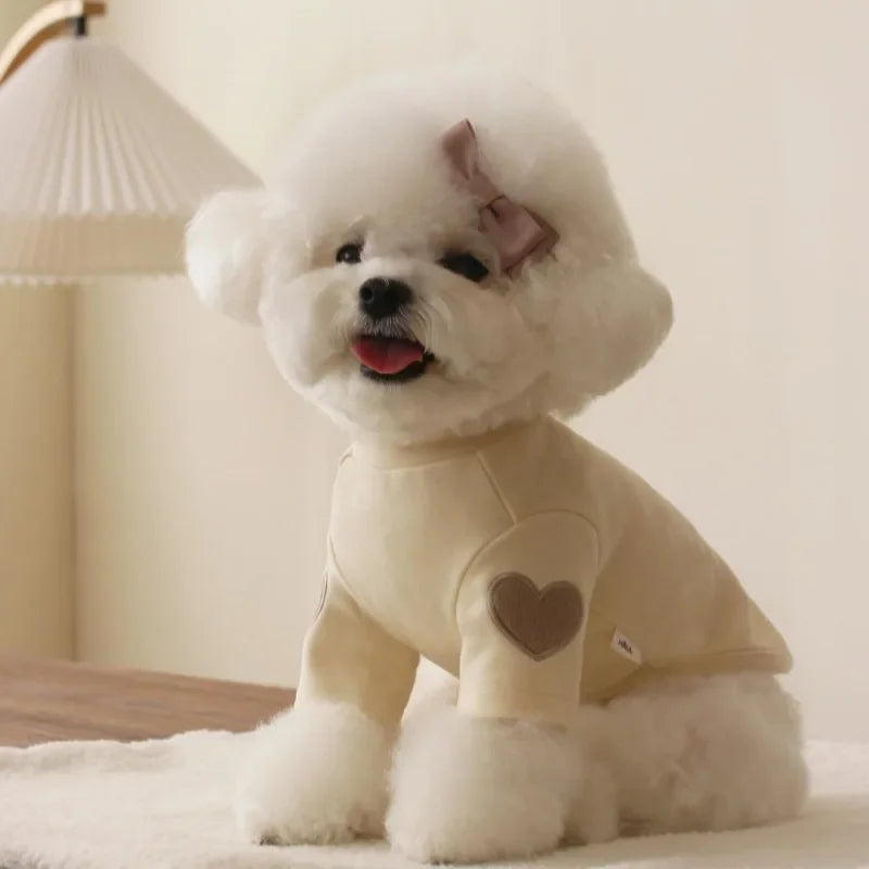 Love Bear Winter Hoodie for Pets