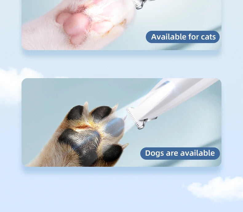 LED Dog Paw Trimmer