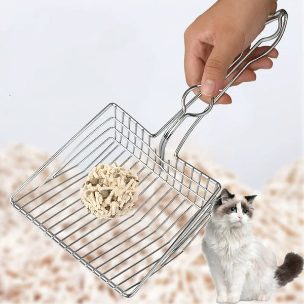 Stainless Steel Cat Litter Shovel