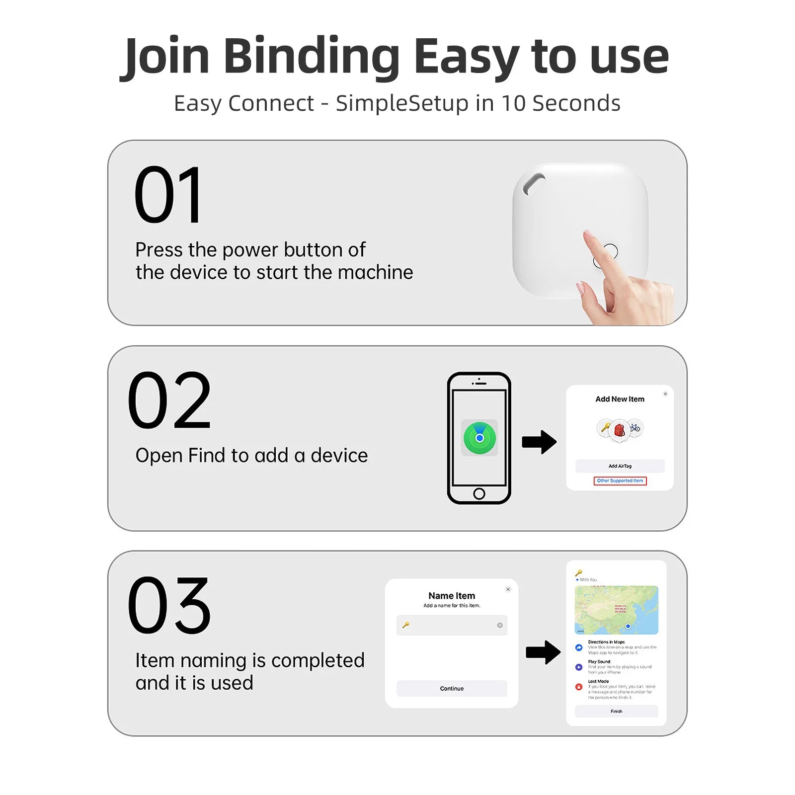 Mini iTag Bluetooth Tracker