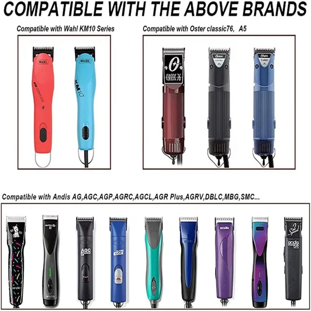 Pet Grooming Clipper Blades Set