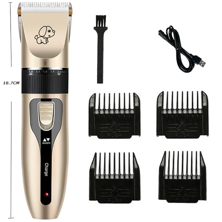 Cordless Pet Hair Clipper Set