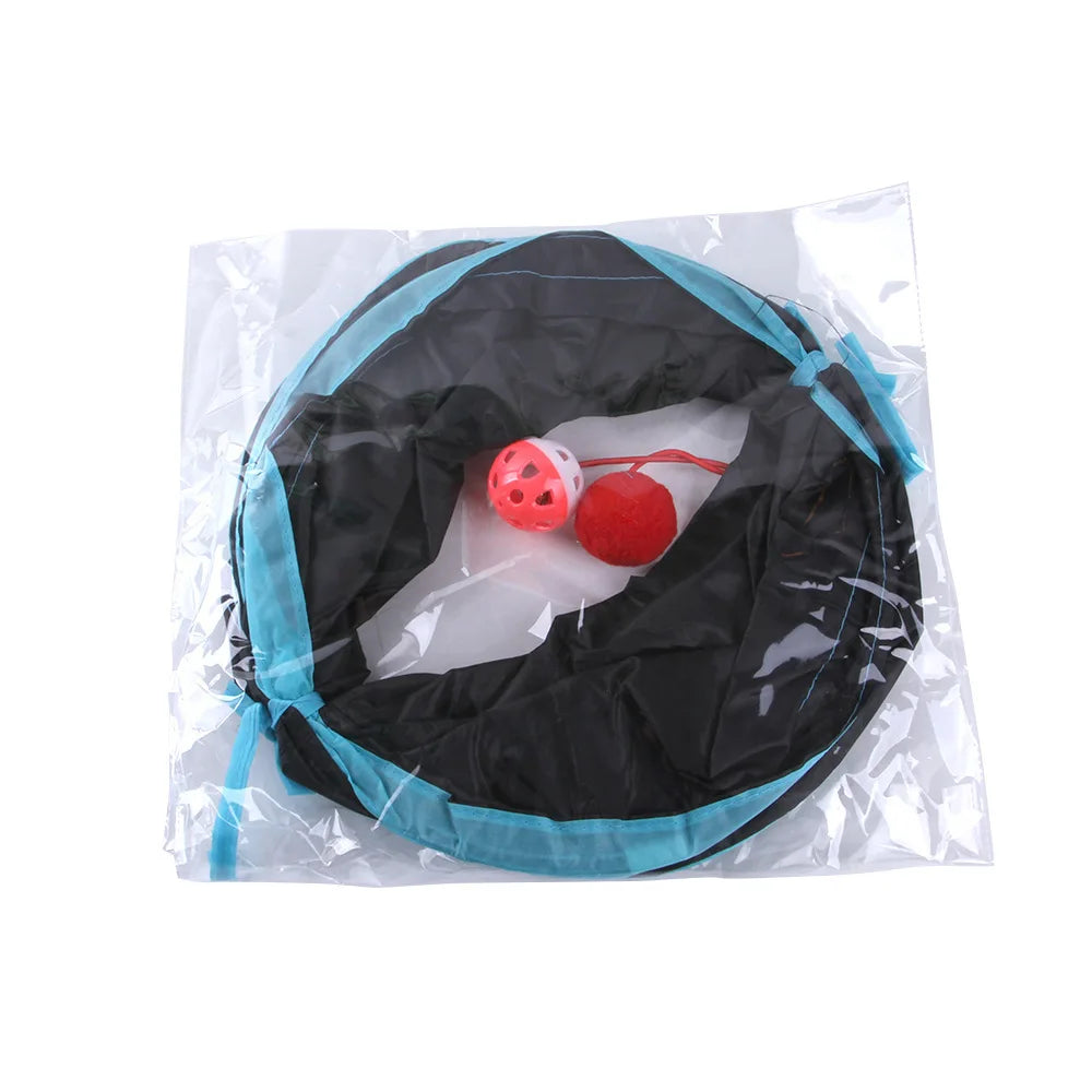 Cat Tunnel – Foldable Pet Play Tube with Breathable Design for Cats