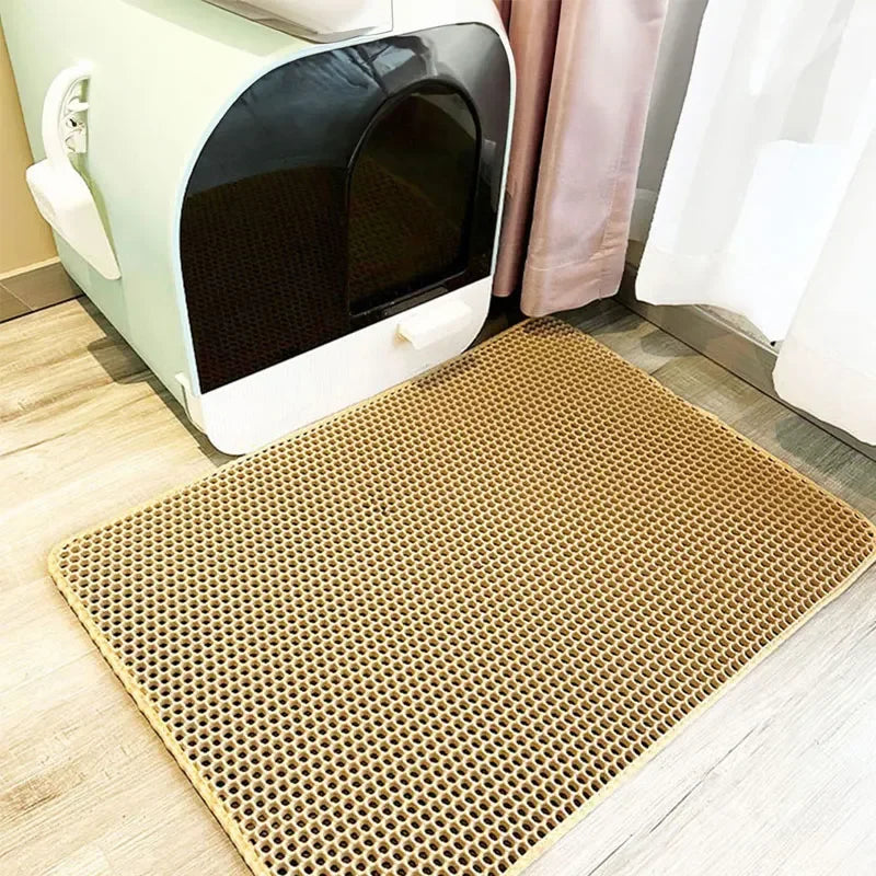 Large Non-Slip Cat Litter Mat