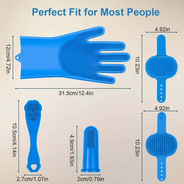 6PCS Pet Grooming Kit