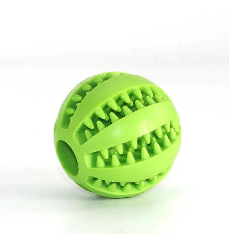 Natural Rubber Dog Chew Toy – Extra-Tough Treat Dispensing Ball (5cm)