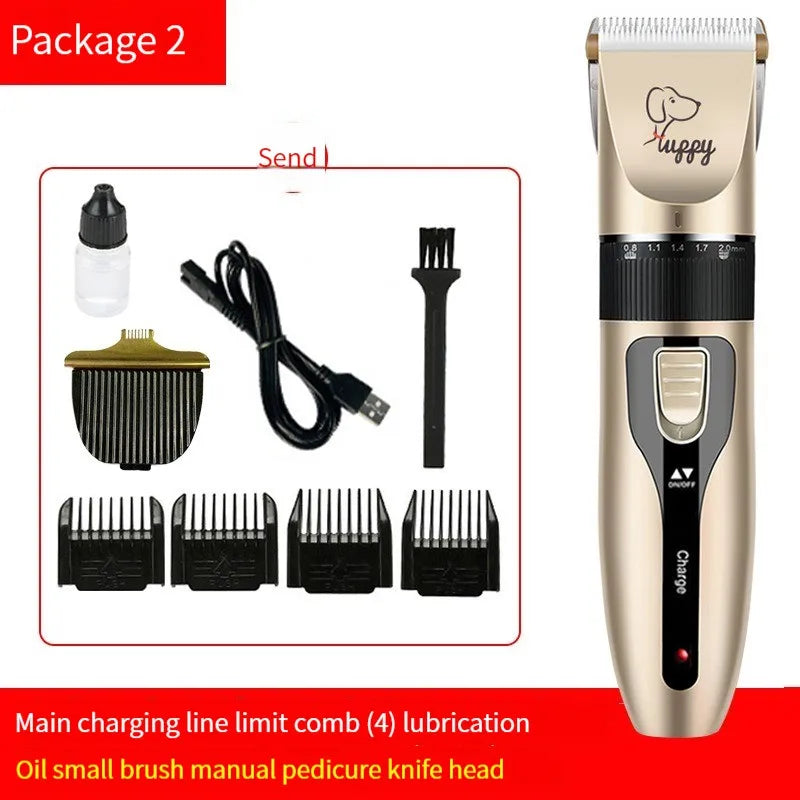 Cordless Pet Hair Clipper Set