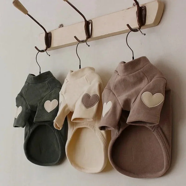 Love Bear Winter Hoodie for Pets