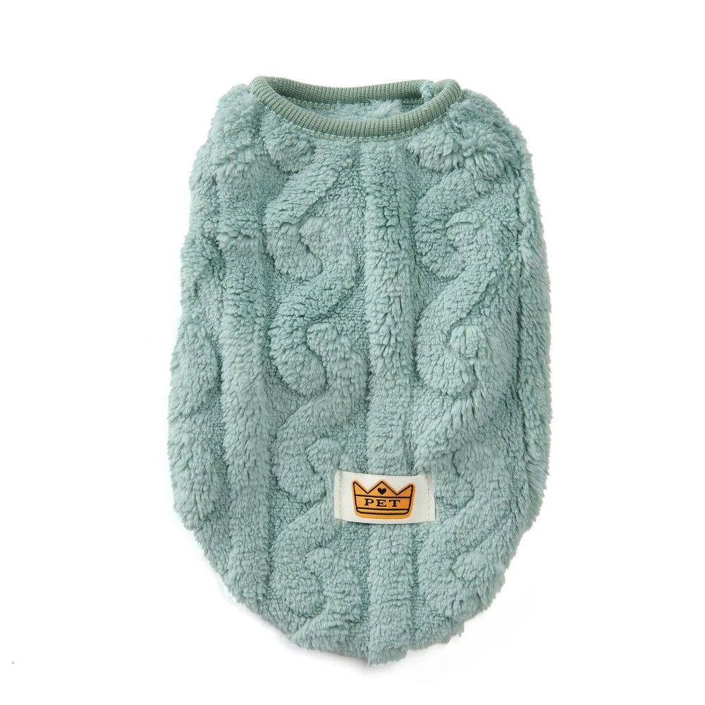 Fleece Dog & Cat Jacket – Cozy Winter Pet Coat